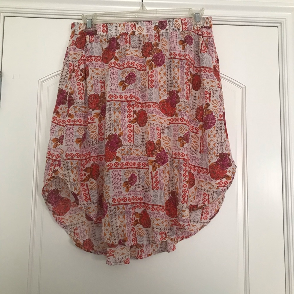 Floral skirt